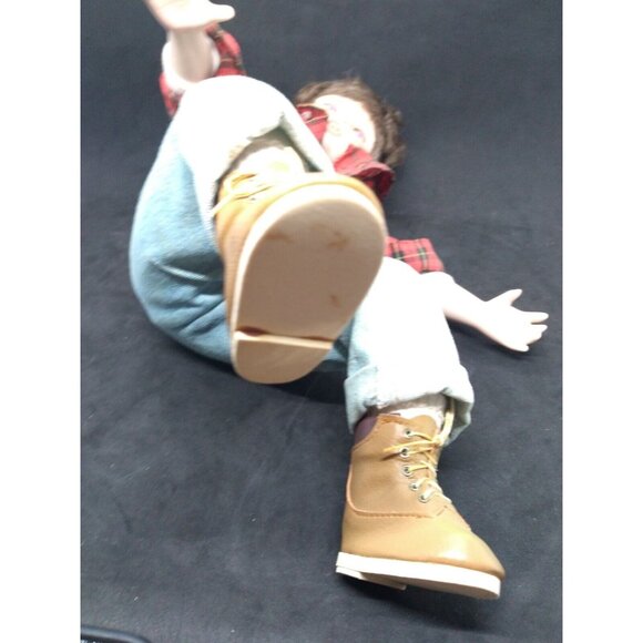 Vintage Radio Flyer Danbury Mint Porcelain 12" Doll  ONLY Replacement Doll - Picture 4 of 12
